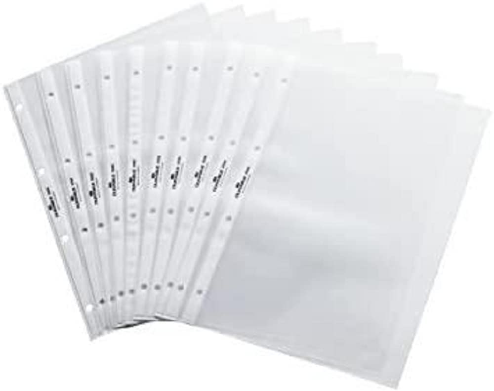 Durable Punched Pockets for 8561 and 8567 A4 (Pack of 10)
