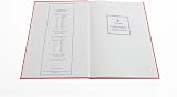 Collins 060602 69 Series Cathedral A4 Analysis Book 96 Pages Red view 2