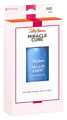 Sally Hansen Miracle Cure Strengthener Clear 0.45 Ounce (13.3ml) (3 Pack)