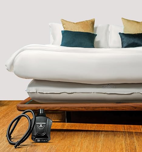 Mattress Jack Mattress Lifter - Easy Use Mattress Elevator for Sheet Tucking & Bed Making - Mobility & Aid for Elderly, with Inflatable Ring, Air Pump, & Controller - Bed Riser and Lift Tool