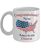 New Citizen Mug, Cogratulations New American