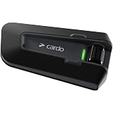 Cardo Packtalk Neo Motorcycle Helmet Communication Intercom System, Waterproof, 2nd Generation Mesh - Connect Up to 15 Riders, Natural Voice Operation, 40mm High Definition Speakers - Single Pack