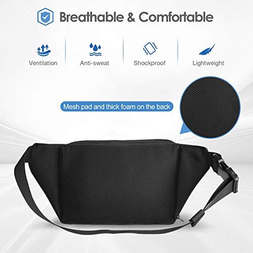 ProCase Concealed Carry Fanny Pack Holster, Tactical Pistol Waist Pack