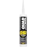 OSI 1868724 Quad Max Window, Door &amp; Siding Sealant, Brown, 9.5 Oz