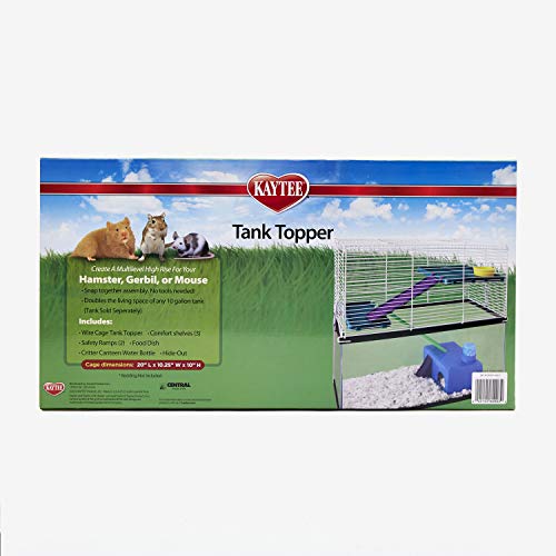 Kaytee 10 Gallon Aquarium Tank Topper Add On Habitat for Pet Gerbils