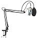 Neewer Professional Studio Broadcasting Recording Condenser Microphone & NW-35 Adjustable Recording Microphone Suspension Scissor Arm Stand with Shock Mount and Mounting Clamp Kit, Blue