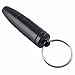 KeyZone Waterproof Aluminum Pill Box Case Bottle Holder Container Keychain Black