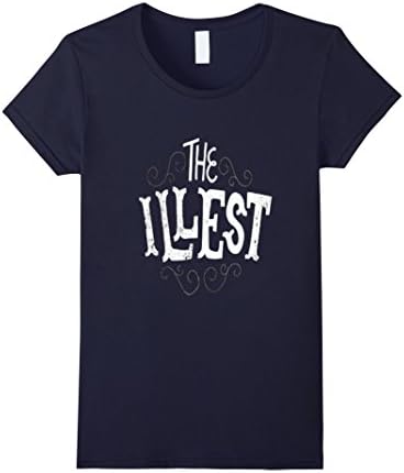 Womens The Illest T-Shirt Medium Navy