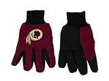 Washington Redskins Two Tone Gloves