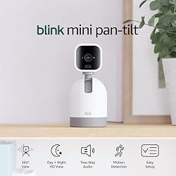 Blink Mini Pan-Tilt Camera (newest model), Rotating