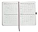 Clearance Sale - Action Day Academic Planner - JUL 2018 - JUN 2019 - #1 Time Management Planner & You Get Things Done - All Your Thoughts,Goals & Actions in One Place (7x9,Thread-Bound,Red)