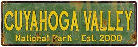 Amazon Com Cuyahoga Valley National Park Sign Decor Rustic Signs