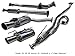 Tsudo Acura 04-08 Tl Dual Sp Catback + Catless J-pipe Downpipe Exhaust