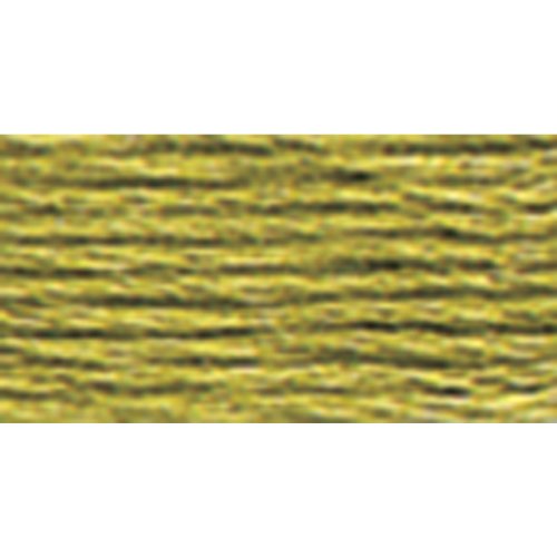 DMC 117-3012 Six Strand Embroidery Cotton Floss, Medium Khaki Green, 8.7-Yard