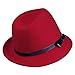 JTC Lady Wool Hat Women Jazz Cap (Red)