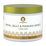 Piping Rock Manuka Honey Cream with Royal Jelly 4 oz (113 g) Jar
