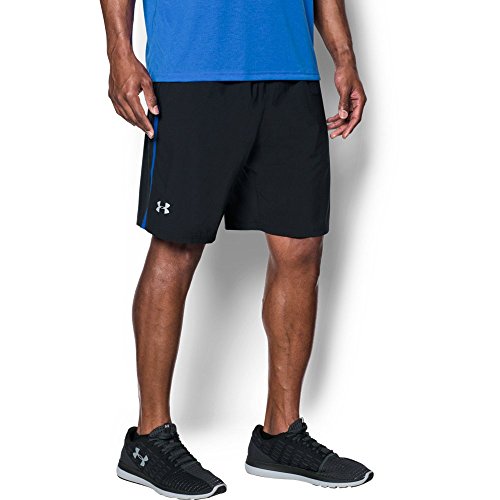 Buy Under Armour Men's Launch 9'' Shorts, XLarge, Black/Reflective