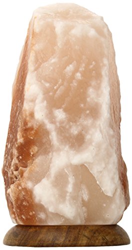 Himalayan Salt Lamp 12 Inch Wood Base