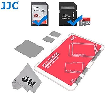 Amazon Co Jp Jw Mch Sdmsd6cnクレジットカードサイズ耐久性軽量ポータブルメモリカードケースホルダープロテクターwith書き込み可能のラベル2 Sdカード 4マイクロsdカード Jwクリーニングクロス パソコン 周辺機器
