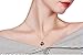 GemsChest 925 Sterling Silver Diamond Accent Black Plated Paw Print Pendant Necklace