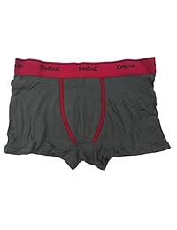 Reebok - Calzoncillo boxer elástico, 3 piezas, para hombre (con mosca)
