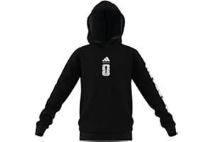 Adidas Boys World Cup 26 Official Match Ball Graphic Hoodie, Black, Large