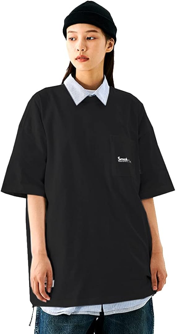 Amazon 英字 プリント ポケット 半袖 Tシャツ メンズ 夏 アメカジ カジュアル ゆったり クルーネック 綿 T Shirt Tシャツ カットソー 通販