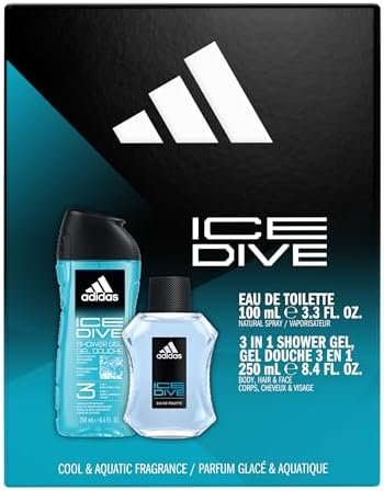 Kit de Presente Ice Dive, incluindo uma Eau de Toilette e Gel de Banho