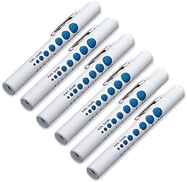 Blue Dot Disposable Penlight (Pack of 6), 6 Count (Pack of 1)