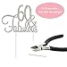 60 Cake Topper - Premium Silver Metal - 60 and Fabulous - 60th Birthday Party Sparkly Rhinestone Decoration Makes a Great Centerpiece - Now Protected in a Box