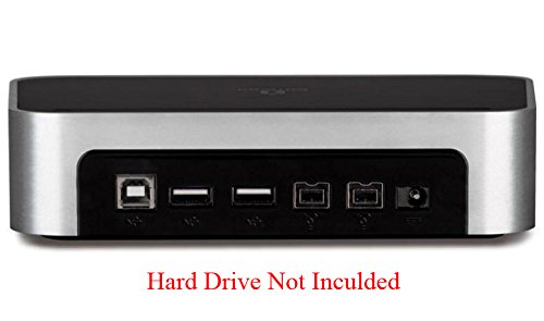 Iomega Mac Companion Hard Drive Enclosure with Firewire 800 USB 2.0 with USB iPad Port for 3.5" Sata Drives 1Tb 2Tb 3Tb for Mac or PC