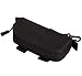 JADEDRAGON Eyeglasses Hard Case Anti-Shock Molle System Zipper Sunglasses Pouch Sunglasses Bag Cases Eye Glasses Box Holder with Clip (Black), Large