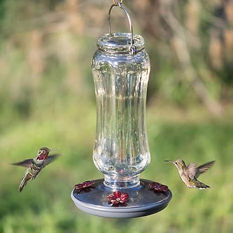 Amazon Com Perky Pet 8132 2 Starglow Vintage Hummingbird Feeder