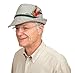 Essence Of Europe Gifts Men's Austrian Wool Hat W/Feather