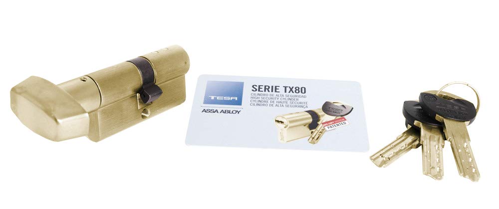 Tesa Assa Abloy, Cylinder High Security Patented TX80, Tx8B4040L