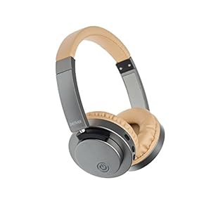 Denver BTN-206 Bluetooth on-ear hoofdtelefoon, beige