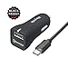 [Qualcomm Certified] Raynic Quick Charge 2.0 USB Car Charger Works for for LG G4, Samsung Galaxy S6 / S6 Edge / Note 4/5, Asus Zenfone 2, HTC One M9 / M8, Moto X Stylus