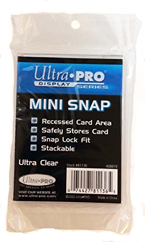 Ultra Pro 3" Hockey Card Collector Starter Kit – Black Album, 9 Pocket Pages, Sleeves, Top Loaders & Mini Snap Holders - Thumbnail 5