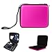 1pcs Nintendo 2DS ( Pink ) Case, Hongfa Replacement EVA Waterproof Travel Carrying Protective Hard Case for Nintendo 2DS