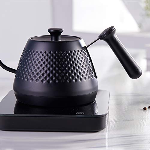 OTTO Electric Gooseneck Kettle For Pourover Coffee And Tea, Variable