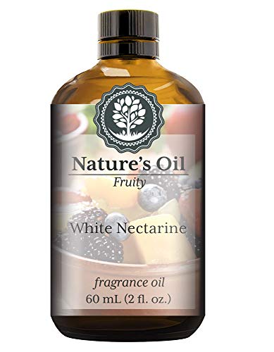 White Nectarine Fragrance Oil (60ml) For Diffusers, Soap Making, Candles, Lotion, Home Scents, Linen Spray, Bath Bombs, Slime