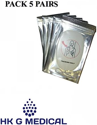 Pack 5 pairs training Pad for AED Trainer