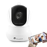 Wireless Security Camera, Houzetek 720P HD Indoor WiFi Home Surveillance IP Camera with Motion Detection, Micro SD Card and Night Vision, Two-Way Audio, ONVIF Support