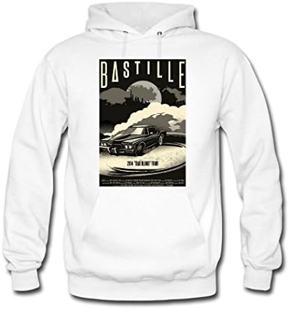 DIYCN Custom Bastille Hoodie, Personalized Bastille Sweatshirts for Women