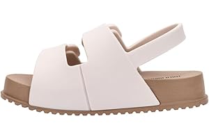 mini melissa Cozy Jelly Sandals for Toddlers & Little Kids - Summer Sandal w/Adjustable Back Strap, Jelly Shoes for Girls & Boys