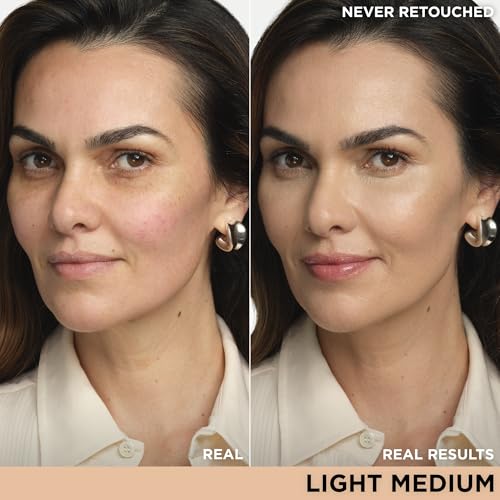 IT Cosmetics CC+ Cream - Natural Full Coverage Foundation With SPF 50+, Color Corrector & Anti-Aging Hydrating Serum, Hyaluronic Acid + Peptides, Lightweight Up To 24H Wear, All Skin Types- 1.08 fl oz