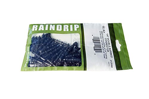 3 Raindrip+312050B+Barbed+Connectors+4+Inch