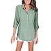 YANG-YI Summer Women's Long Sleeve Loose Blouse Casual Shirt Tops T-Shirt