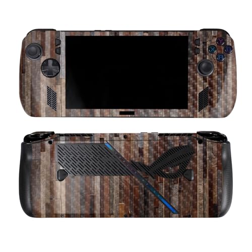 Carbon Fiber Skin Compatible with Asus ROG Ally X - Woody - Premium 3M Vinyl Pr…