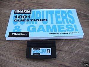Quiz Wiz Electronic Question & Answer Game - Book #14 - 1993 By Tiger Electronics Ltd.